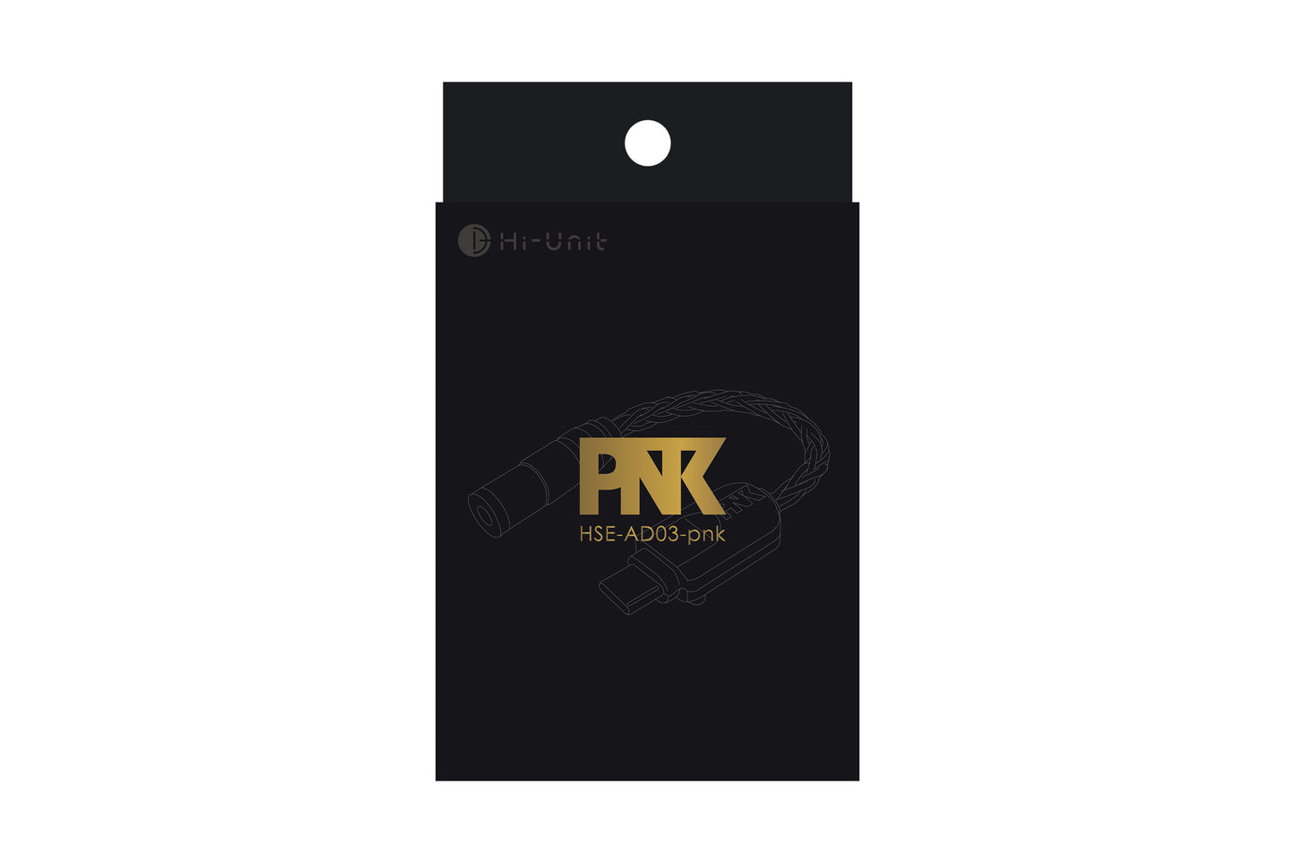 【送料無料】ピエール中野監修 Type-C to 3.5mm 変換アダプタ 「HSE-AD03-pnk（ピダック）」